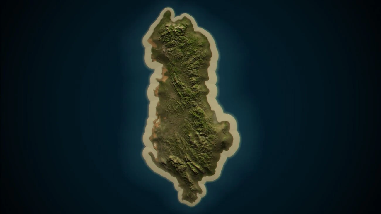 Albania Template Map screenshot 1