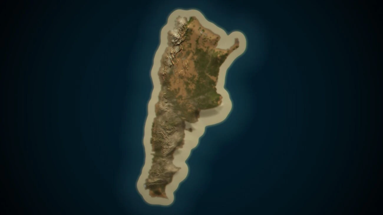 Argentina Template Map screenshot 1