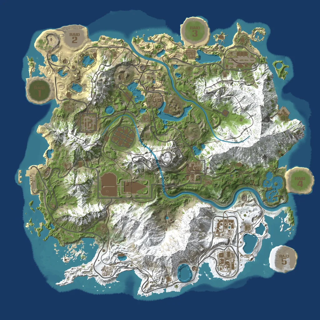 Extraction map