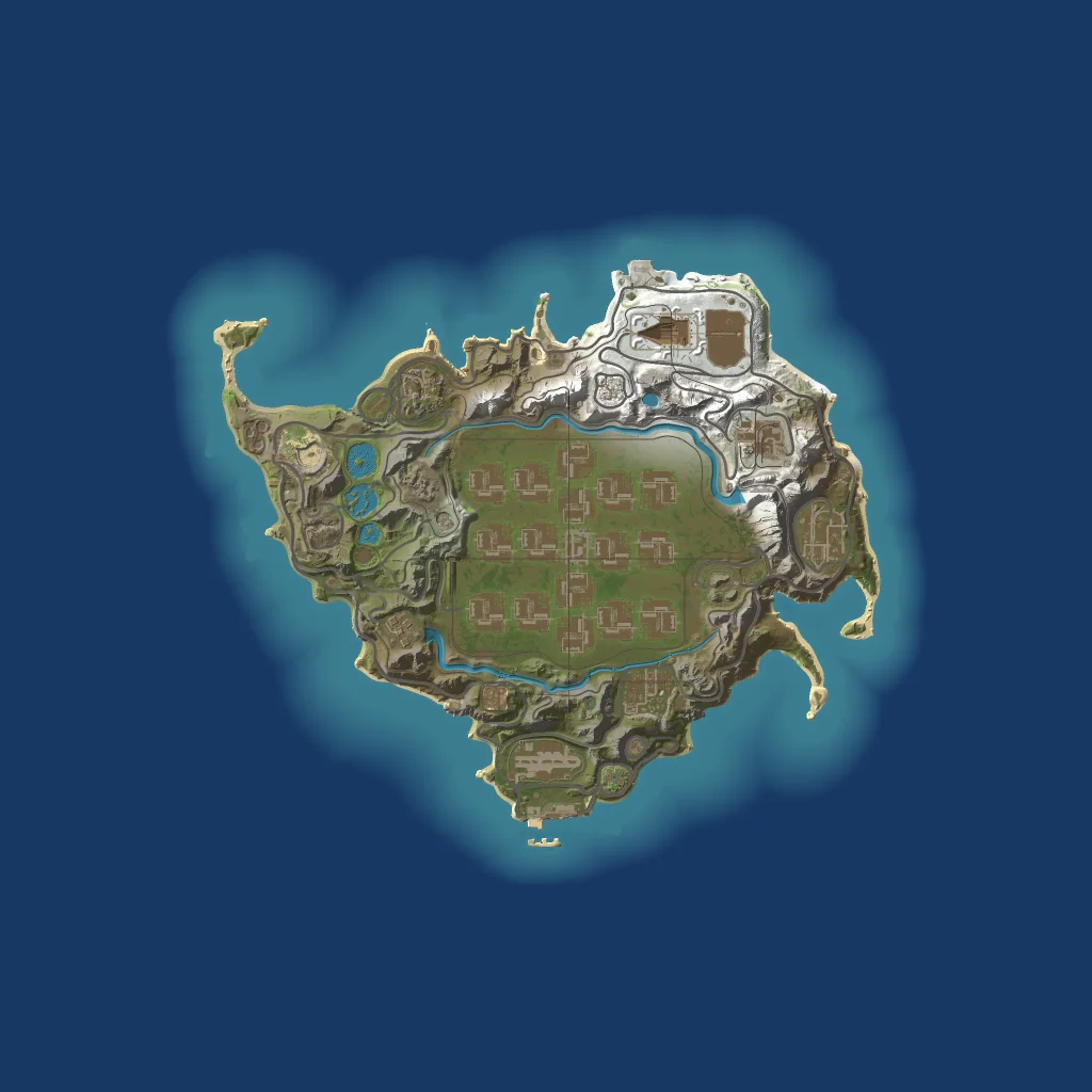 The Last Siege map