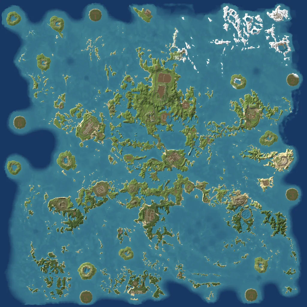 Sea Skull map