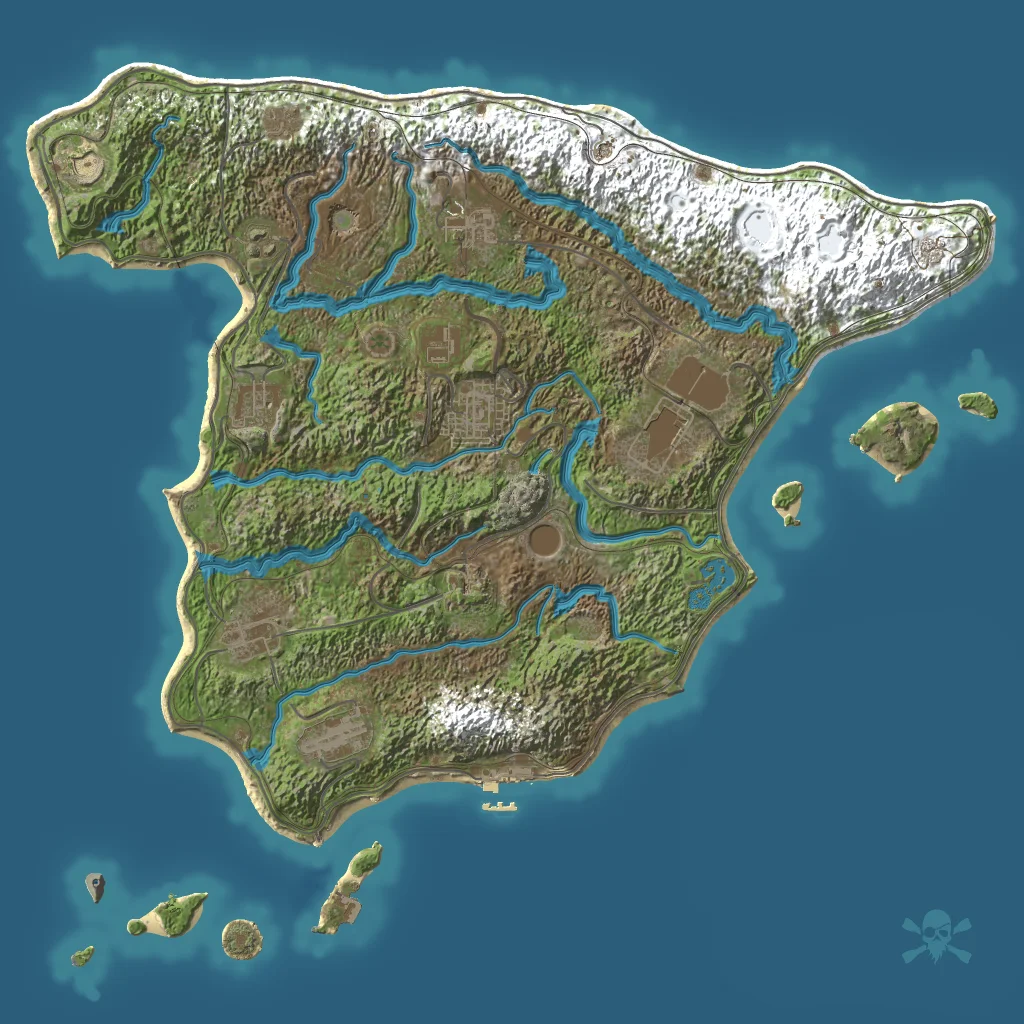 Apocalypse Spain map